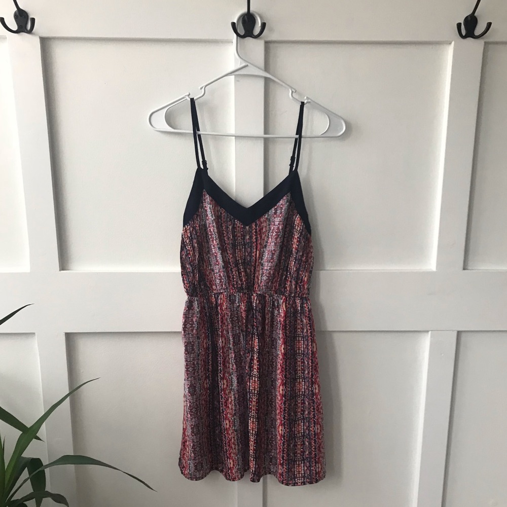 Spaghetti strap mini dress